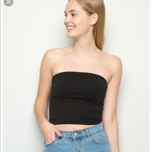 Brandy Melville black tube top